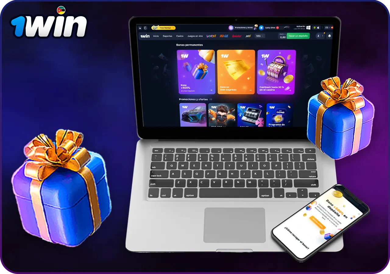 1win Bónus para desporto e casino